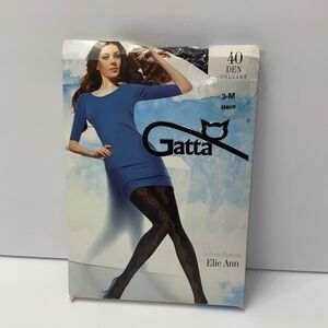 GATTA Elie Ann 04 Pattern Tights 40 Den Size 3M